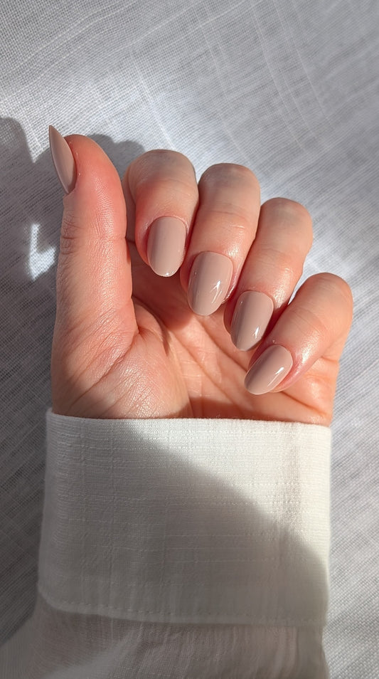 Silk Latte | Short Oval