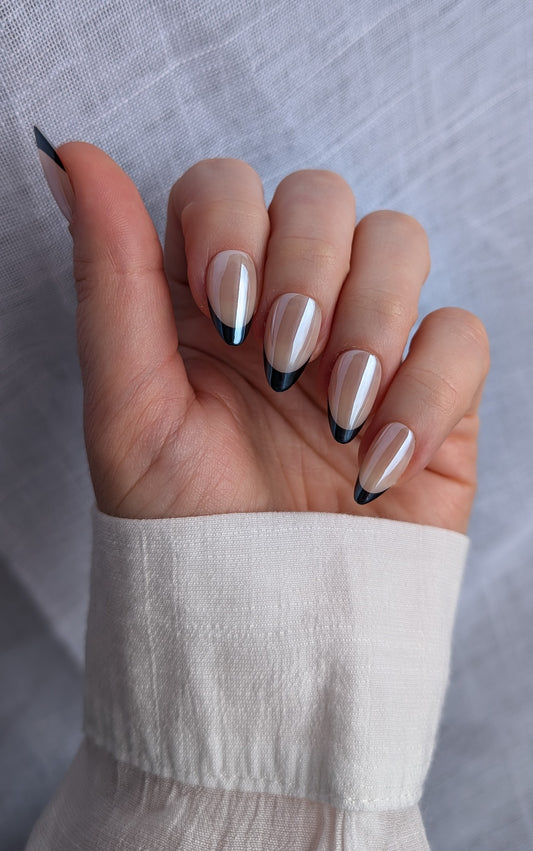 Shadow French | Short Almond