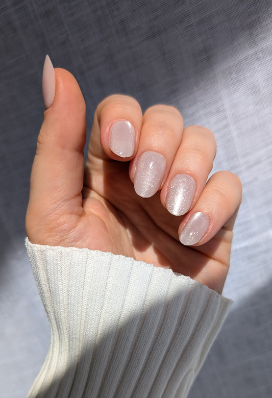 Champagne Cloud | Short Oval