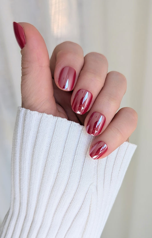 Signature Red | Extra Short Squoval