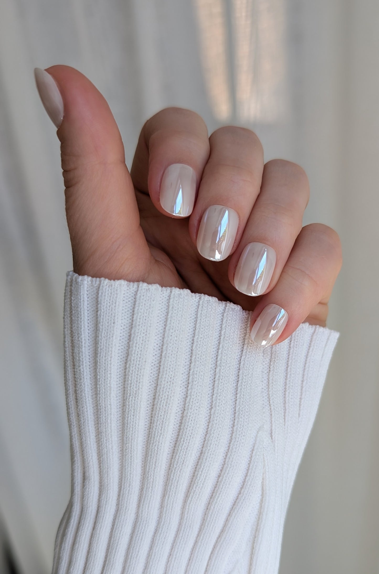 Pearl Glaze | Extra Short Squoval
